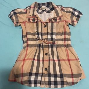 18mo Authentic Burberry Dress